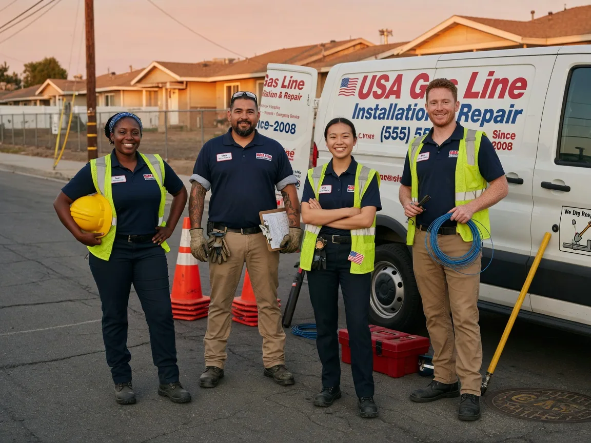 Gas Line Installation company in Avis, PA